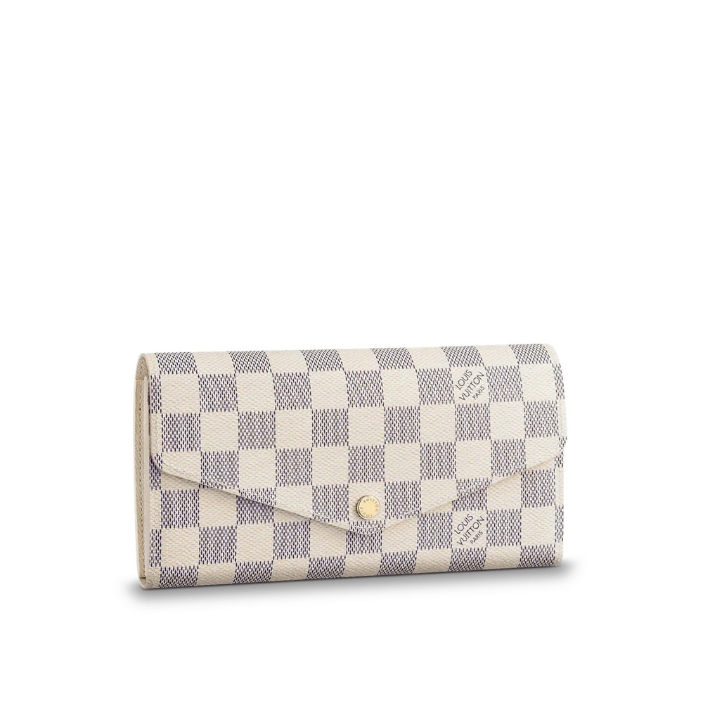 LOUIS VUITTON DAMIER AZUR SARAH WALLET